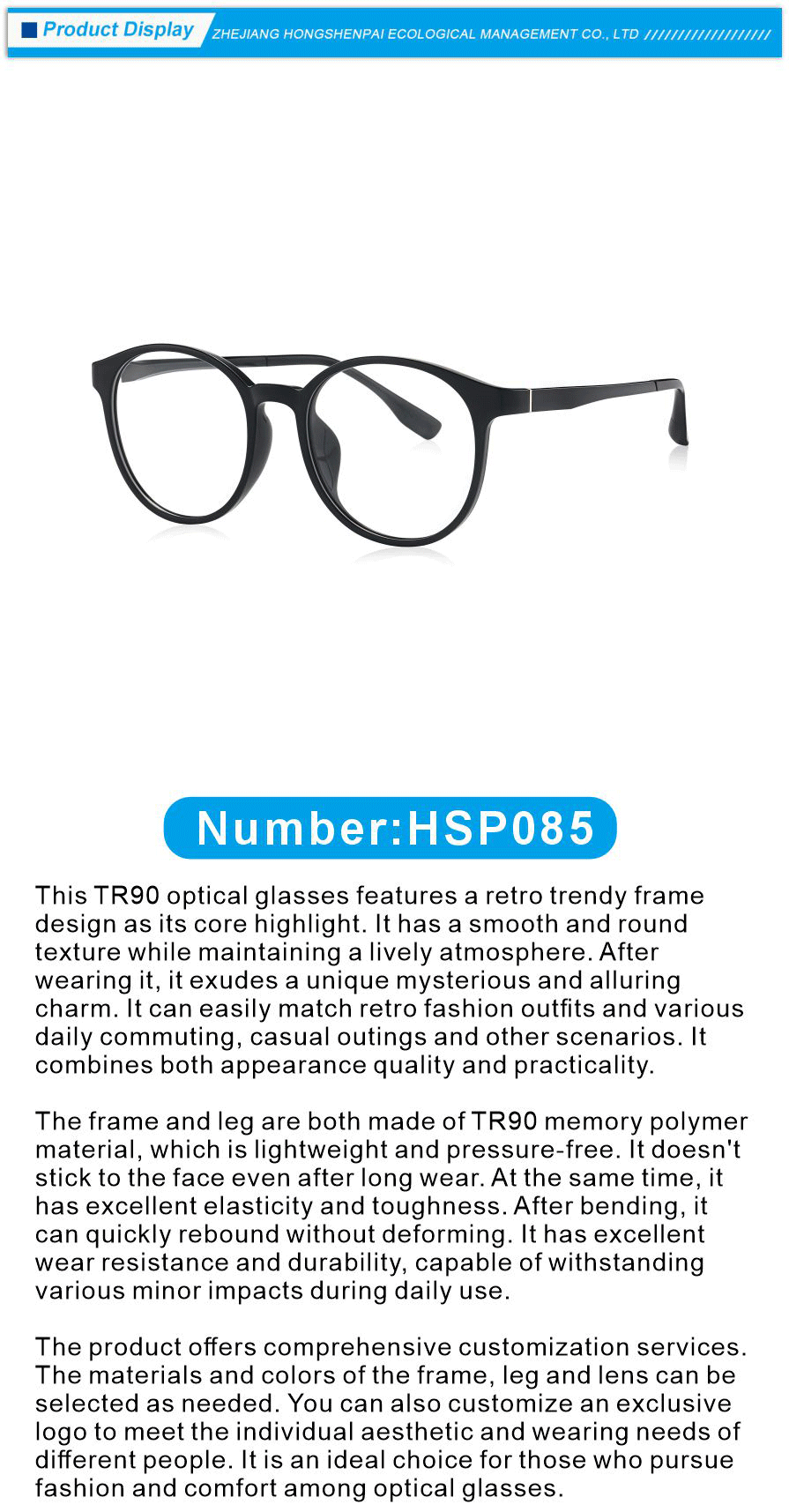 TR90 Glasses for Different Face Sizes