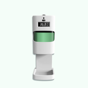 Dispenser di disinfettante Staff COVID-19 con controllo della temperatura