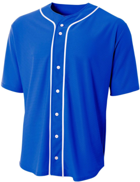 Dry Fit Polyester Loose V Neck Baseball Jersey Shirts
