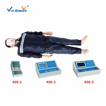 संपूर्ण बॉडी बेसिक CPR Manikin स्टाइल 500