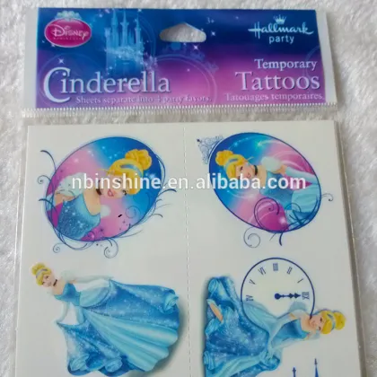 cartoon body temporary tattoo sticker