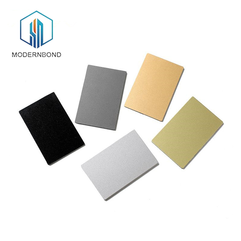 Black Silver Acp Sheet