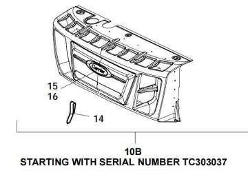 79-60808-00 cubierta delantera para supra para supra