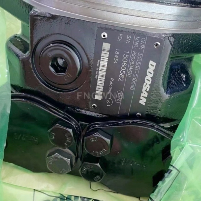 R902534820 Excavator Hydraulic Piston Fan Motor For Doosan