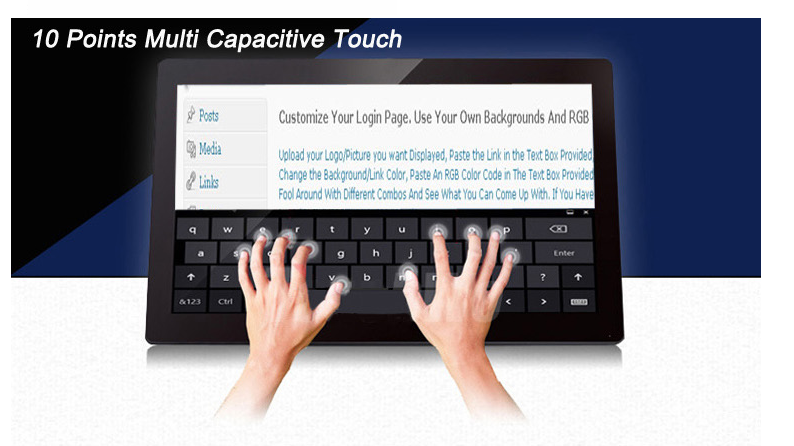 embedded touch panel pc