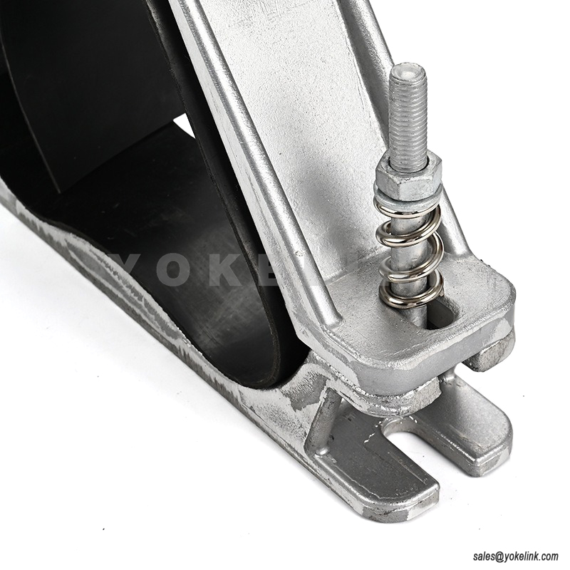 Trefoil Cable Cleat alumínium M8 rögzítő CCAL1H3238-X