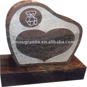 American Style Granite tombstone