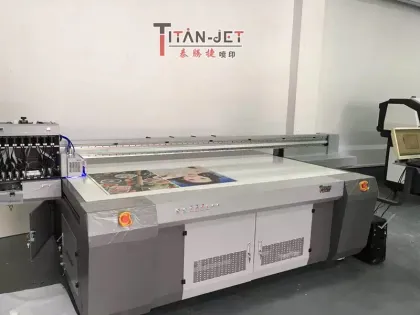 High Speed Original toshiba Head Digital Multicolor printing flatbed UV printer