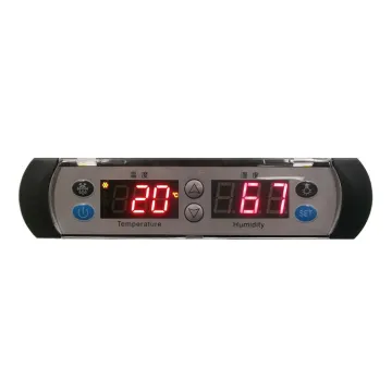 Smart Thermostat: Dual Input Digital LED Temperature and Humidity Controller