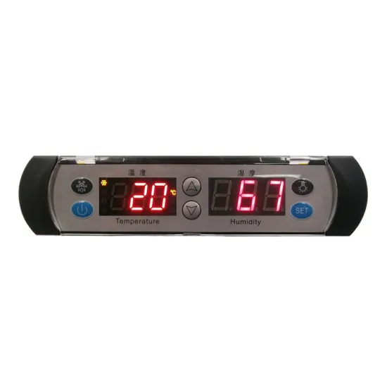 Smart Thermostat: Dual Input Digital LED Temperature and Humidity Controller