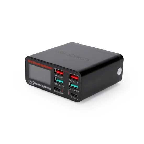 Gsmsources 87W Multi-Port USB Type-C Charging Station