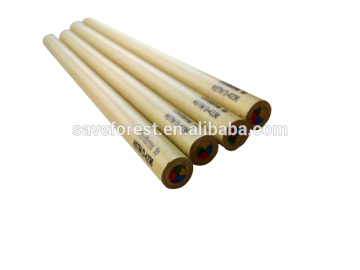 high end multi colored pencil of paper material not wood