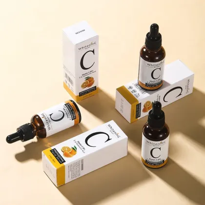 Natural Vitamin C Serum with Hyaluronic Acid for Skincare