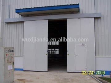 industrial main steel gate /bi-parting sliding door