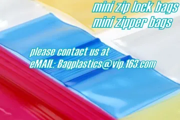 mini zip bags, mini zipper bags, mini grip bags, minigrip, apple brand bags