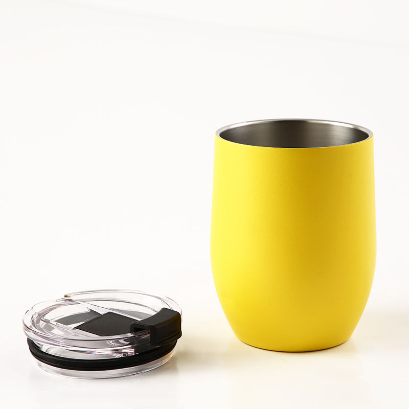 yellow 12oz insulated tumbler