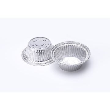 Round Aluminum Foil Pan with Lid