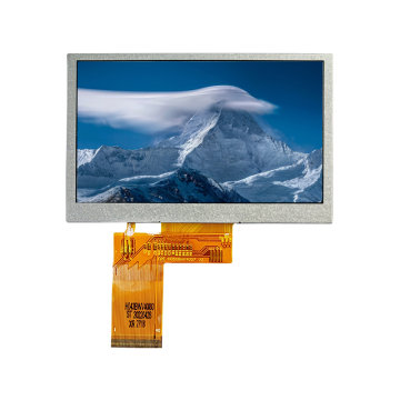 4.3 Inch TFT LCD Module 800x480 Resolution 40Pin 400cd/m² Brightness