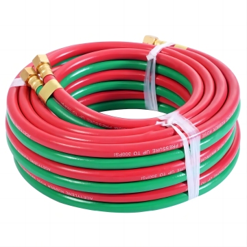 UWELD R Grade Twin Hose Pipes for Oxygen and Acetylene Gas in Various Lengths