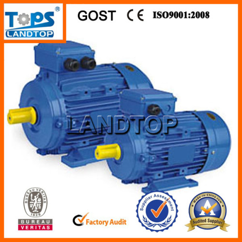 MS series electric motor,smart aluminium motor -B5- blue