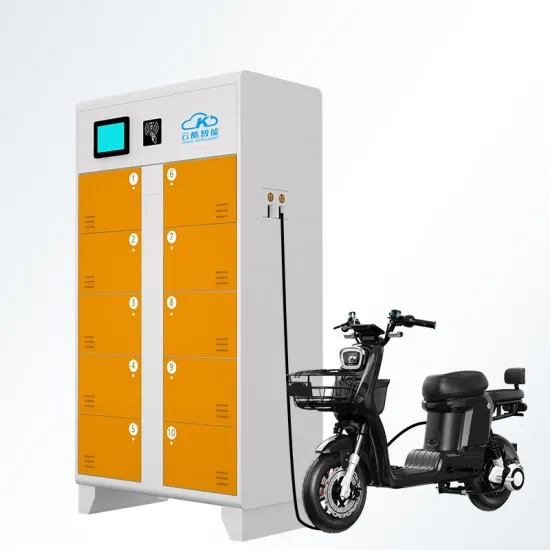10Slots and 4 External Ports Battery Charging Cabinet