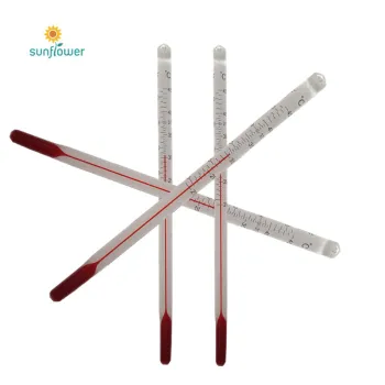 Top Selling High Accuracy SFGT-160 Silver Glass Incubator Thermometer for Hatching in 2023