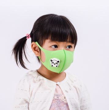 Polyurethane Sponge Children Face Mask with valve