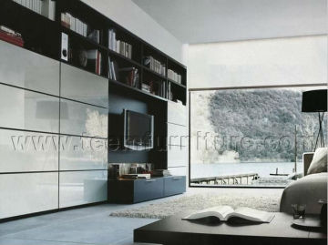 new modern high white gloss tv stand SM-TV01