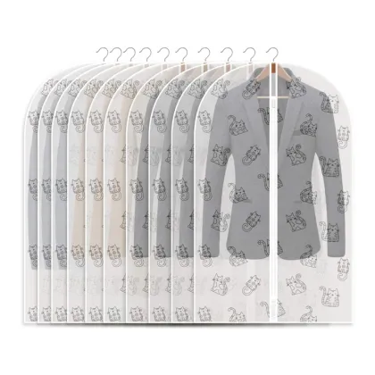 Reusable Large Size Zipper Wedding Dress Cover Bag - Peva Garment Protector