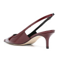 Stylish Patent Leather Stiletto High Heels for Women