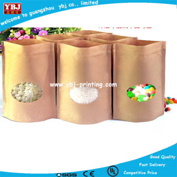 custom kraft paper bag for cloth kraft paper shopping bag