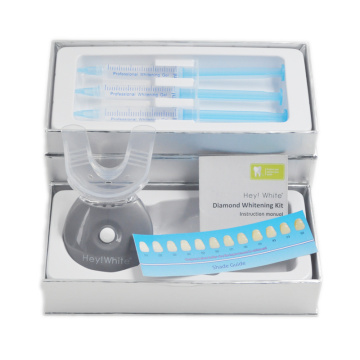 New fashion new light teeth whitening kit, home tooth whitening treatment