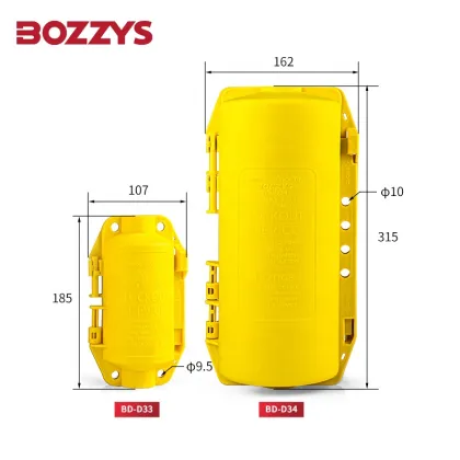 Customizable Loto Plastic Electrical Hubbell Plug Lockout Device for Industrial Applications