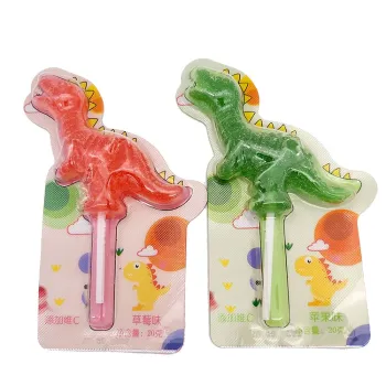 Creative Fruit Flavor jelly candy toys jelly Pop Candy cartoon jelly pop candy