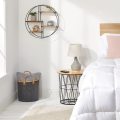 Round Metal Wall Mount Display Organizer Holder