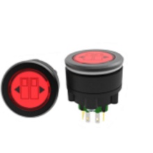 IP67 30mm Metal Pushbutton Switch