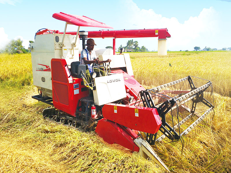 Crawler Combine Harvester for LOVOL AF88