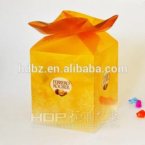 customized Mini Size PP Clear Plastic Gift Box for Girlfriend or Boyfriend