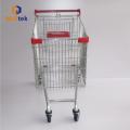 Large capacity European metal supermarket shopping Trolley