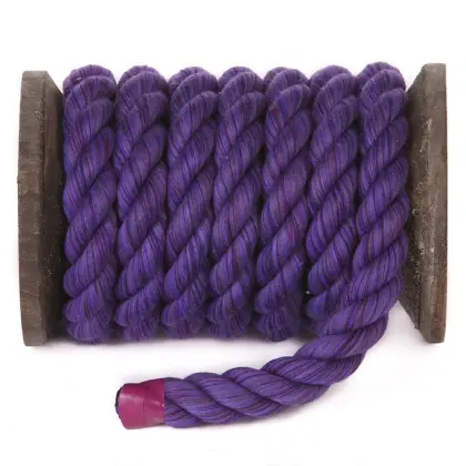 16mm soft nature cotton twisted rope