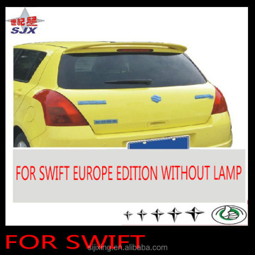 ABS Original Rear Spoiler for Suzuki Swift Europe Edition No LED