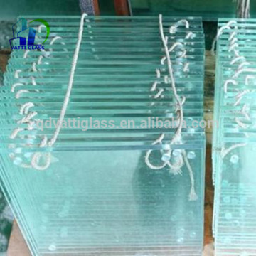 6mm 8mm 10mm 12mm tempered glass with punch wholesale