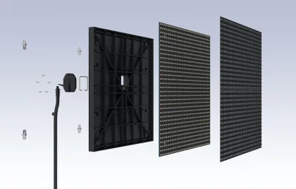 outdoor led time and temperature display Google