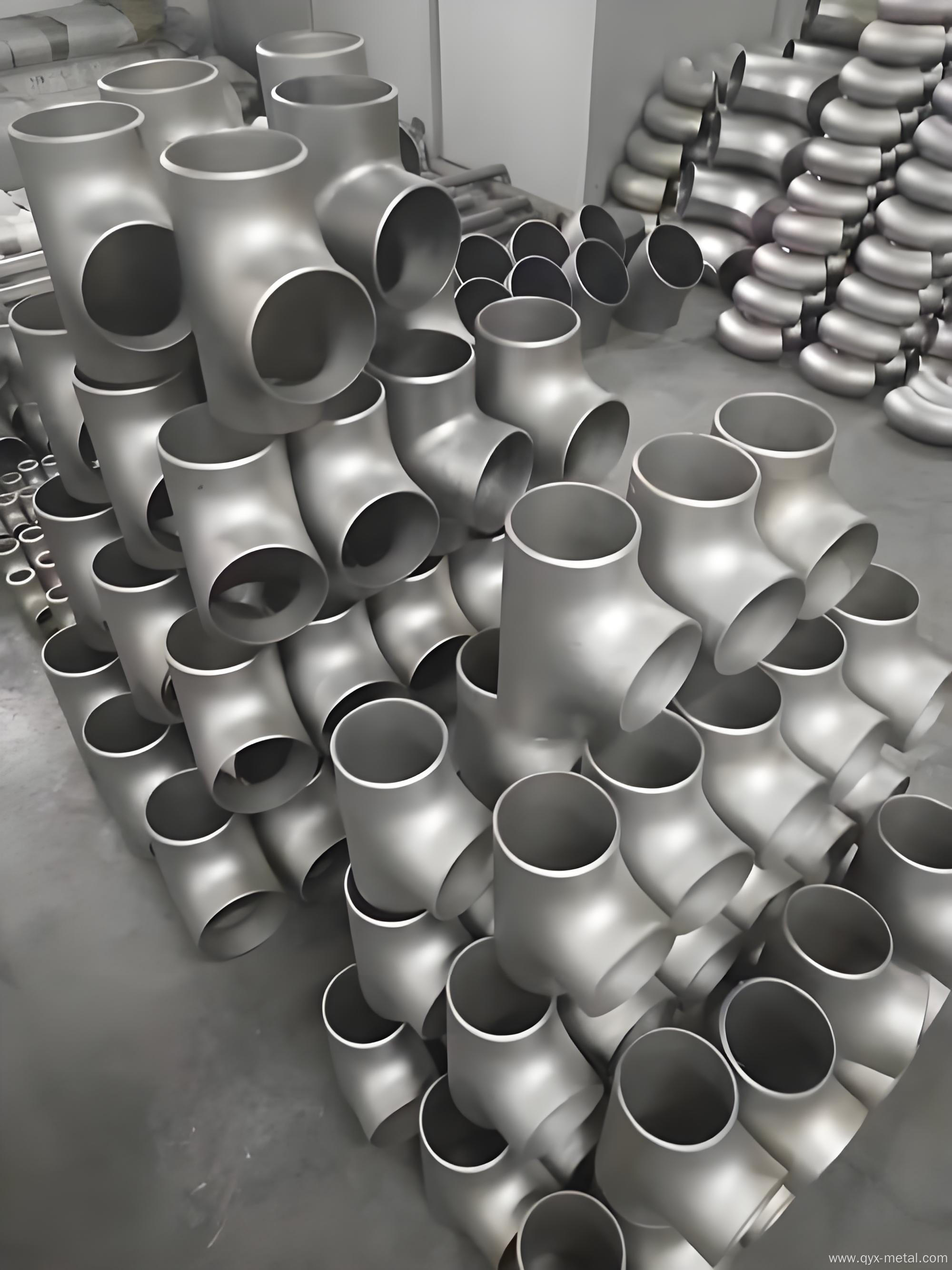 Titanium Alloy Tee Pipe Fittings for Harsh Environments