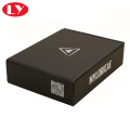 Black Corrugate Mailing Packaging Box