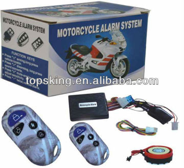 With small box alarm system motorcycle