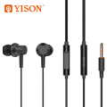 YISON Yeni Kablolu Kulaklık Handsfree Bass ile