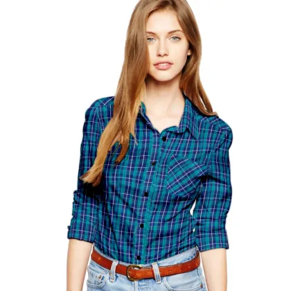 100%Cotton Yarn Dyed Plaid Petticoats Fabric