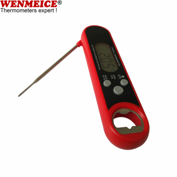 Auto-rotation Screen Digital Food Thermometer Folding