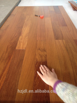 Solid Cumaru hardwood flooring natural color flat surface hot sale